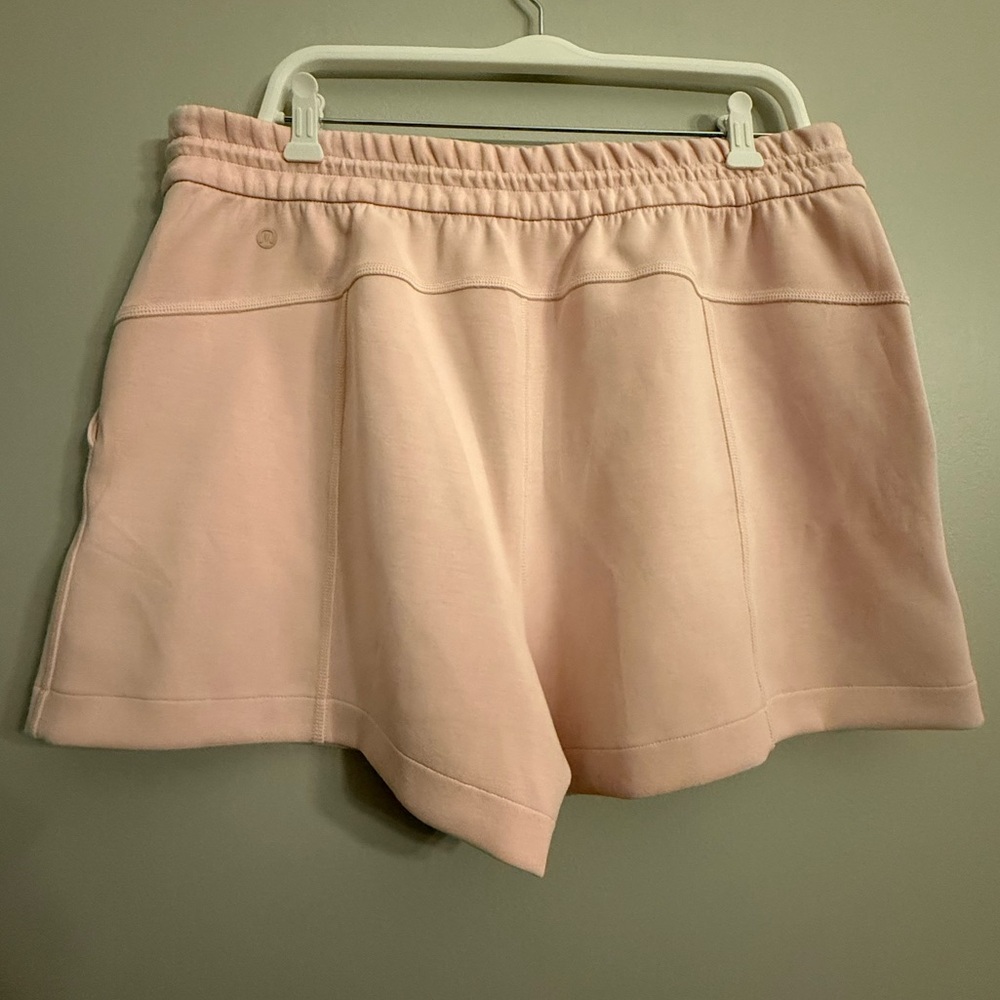 lululemon athletica Softstreme Light Pink Athletic Shorts